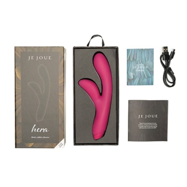 VIBRADOR RABBIT JE JOUE HERA (FÚCSIA) 4 VIBRADOR RABBIT JE JOUE HERA (FÚCSIA)