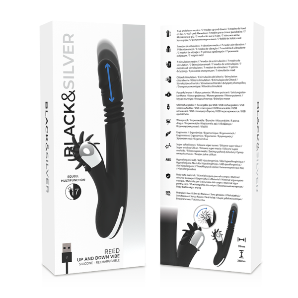 VIBRADOR RABBIT REED UP & DOWN