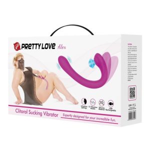 VIBRADOR COM SUGADOR DE CLÍTORIS ALEX - Image 6
