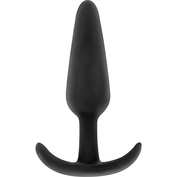 PLUG ANAL HANSEL BLACK&SILVER PEQUENO 1 PLUG ANAL HANSEL BLACK&SILVER PEQUENO