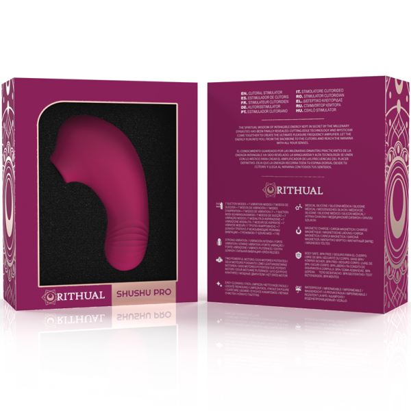 SUGADOR DE CLÍTORIS SHUSHU PRO POCKET (ORQUÍDEA)