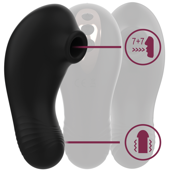 SUGADOR DE CLÍTORIS SHUSHU PRO POCKET (AZABACHE) 2 SUGADOR DE CLÍTORIS SHUSHU PRO POCKET (AZABACHE)