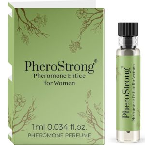 PHEROSTRONG - PERFUME CON FEROMONAS ENTICE PARA MUJER 1 ML - Image 1
