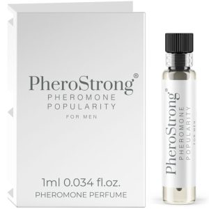 PHEROSTRONG - PERFUME CON FEROMONAS POPULARITY PARA HOMBRE 1 ML - Image 1