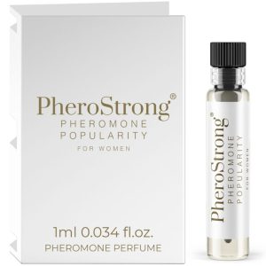 PHEROSTRONG - PERFUME CON FEROMONAS POPULARITY PARA MUJER 1 ML - Image 1