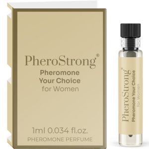 PHEROSTRONG - PERFUME CON FEROMONAS YOUR CHOICE PARA MUJER 1 ML - Image 1
