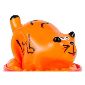 CONDOMERIE - PRESERVATIVO DECORATIVO PINTADO A MANO GATO MODELO 1 - Image 1