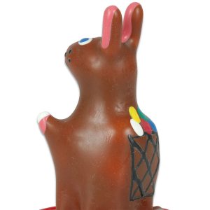 CONDOMERIE - PRESERVATIVO DECORATIVO PINTADO A MANO CONEJITO DE PASCUA - Image 2