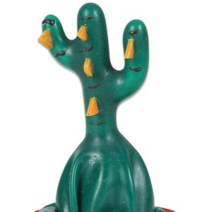 CONDOMERIE - PRESERVATIVO DECORATIVO PINTADO A MANO CACTUS - Image 1