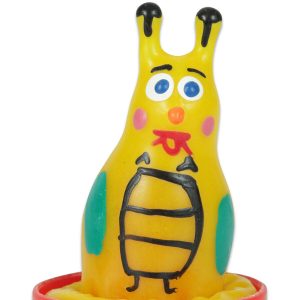 CONDOMERIE - PRESERVATIVO DECORATIVO PINTADO A MANO ABEJA - Image 1