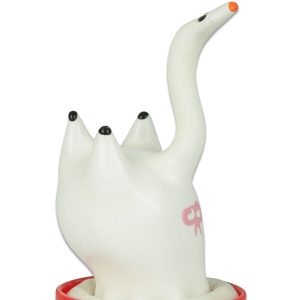 CONDOMERIE - PRESERVATIVO DECORATIVO PINTADO A MANO CISNE - Image 3