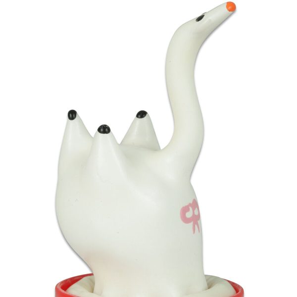 CONDOMERIE - PRESERVATIVO DECORATIVO PINTADO A MANO CISNE