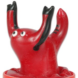CONDOMERIE - PRESERVATIVO DECORATIVO PINTADO A MANO ESCORPIO ROJO - Image 1