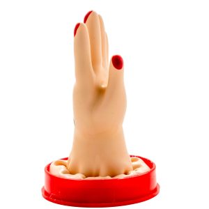 CONDOMERIE - PRESERVATIVO DECORATIVO PINTADO A MANO PALMA DE LA MANO MODELO 1 - Image 4
