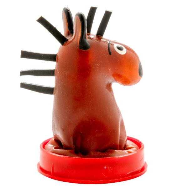 CONDOMERIE - PRESERVATIVO DECORATIVO PINTADO A MANO CABALLO