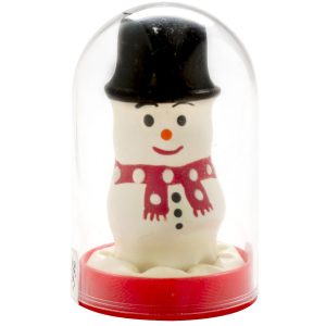 CONDOMERIE - PRESERVATIVO DECORATIVO PINTADO A MANO MUÑECO DE NIEVE - Image 1