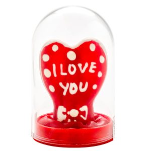 CONDOMERIE - PRESERVATIVO DECORATIVO PINTADO A MANO CORAZÓN - TE AMO MODELO 1 - Image 1