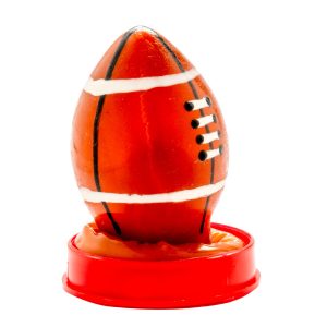 CONDOMERIE - PRESERVATIVO DECORATIVO PINTADO A MANO PELOTA DE RUGBY - Image 2