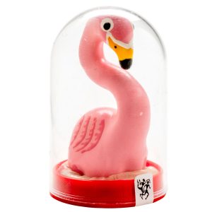 CONDOMERIE - PRESERVATIVO DECORATIVO PINTADO A MANO FLAMENCO ROSA - Image 1