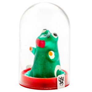 CONDOMERIE - PRESERVATIVO DECORATIVO PINTADO A MANO RANA MODEL 1 - Image 1