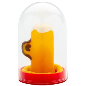 CONDOMERIE - PRESERVATIVO DECORATIVO PINTADO A MANO VASO DE CERVEZA - Image 1