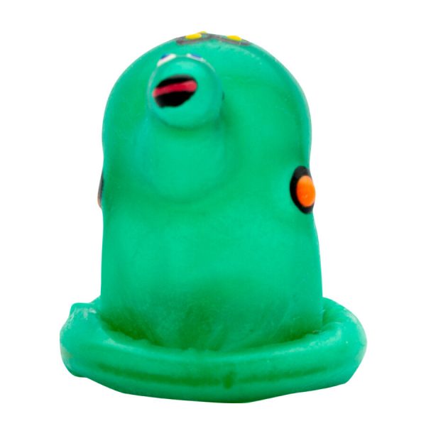 CONDOMERIE - PRESERVATIVO DECORATIVO PINTADO A MANO TORTUGA