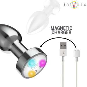PLUG ANAL VIBRATÓRIO DE METAL COM LED E COMANDO | M - Image 5