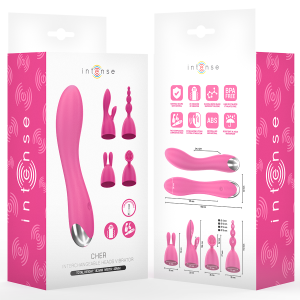 VIBRADOR COM CABEÇAS INTERCAMBIÁVEIS CHER - Image 3