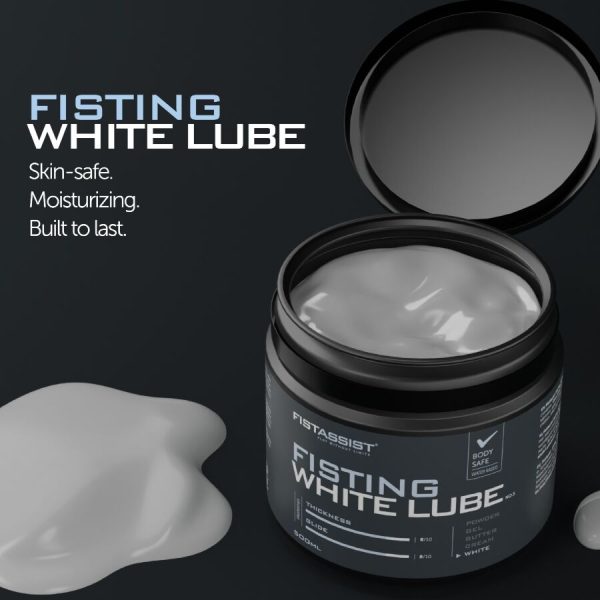 LUBRIFICANTE BRANCO (TEXTURA DE SÉMEN) FIST ASSIST | 500 ML