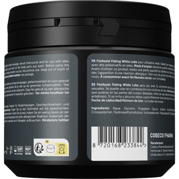 LUBRIFICANTE BRANCO (TEXTURA DE SÉMEN) FIST ASSIST | 500 ML