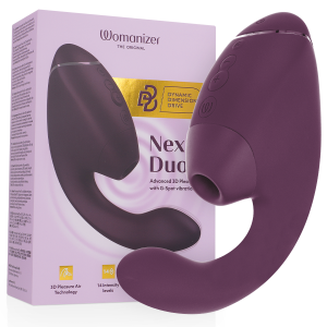 ESTIMULADOR WOMANIZER DUO NEXT (VINHO) 7 ESTIMULADOR