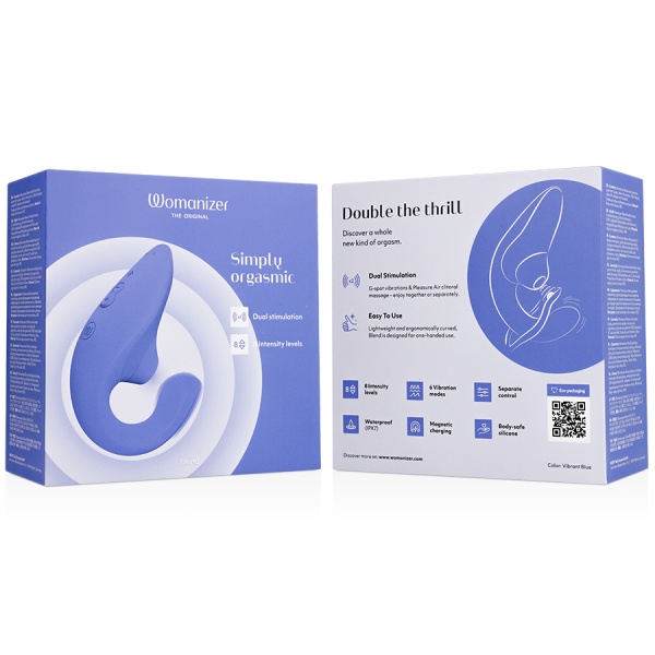 ESTIMULADOR WOMANIZER BLEND (AZUL)