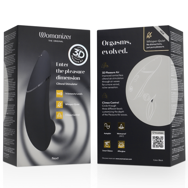 ESTIMULADOR DE CLÍTORIS WOMANIZER NEXT (PRETO) 6 ESTIMULADOR DE CLÍTORIS WOMANIZER NEXT (PRETO)