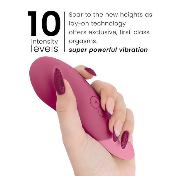 VIBRADOR LAY-ON VIBE SILENCIOSO (ROSA) 4 VIBRADOR LAY-ON VIBE SILENCIOSO (ROSA)