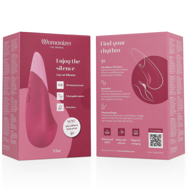 VIBRADOR LAY-ON VIBE SILENCIOSO (ROSA) 6 VIBRADOR LAY-ON VIBE SILENCIOSO (ROSA)