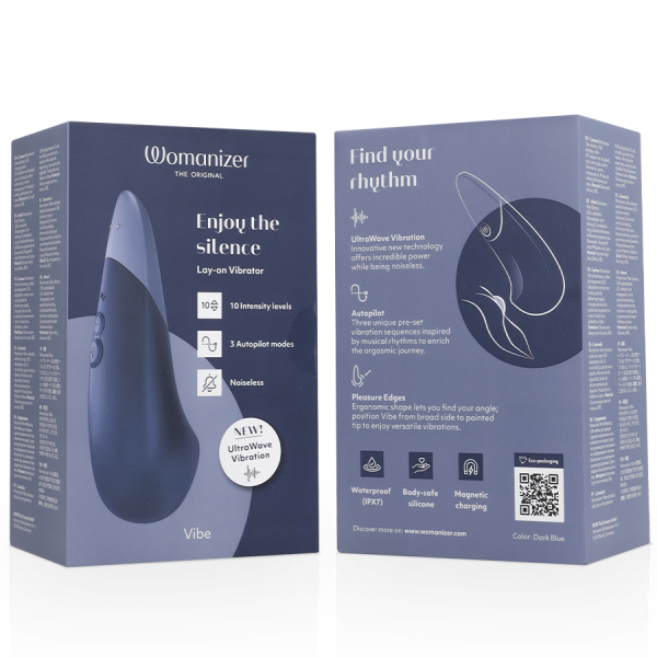 VIBRADOR LAY-ON VIBE SILENCIOSO (AZUL) 6 VIBRADOR LAY-ON VIBE SILENCIOSO (AZUL)