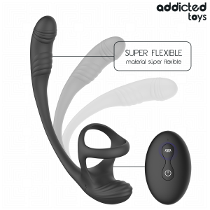 PLUG ANAL ADDICTED VIBRAÇÃO + WAVING 360º - Image 5