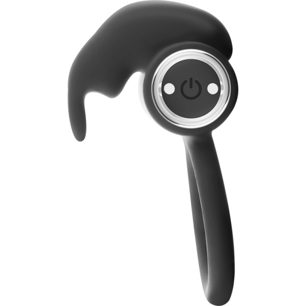 ANEL PARA O PÉNIS BURTON COM VIBRAÇÃO (PRATEADO)