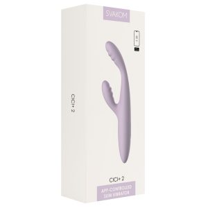 VIBRADOR CICI+ 2 LILÁS SVAKOM - Image 1
