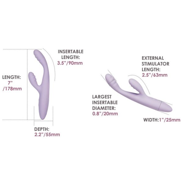 VIBRADOR CICI+ 2 LILÁS SVAKOM