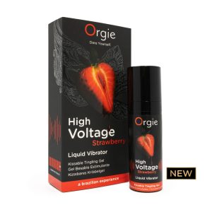 GEL COM VIBRAÇÃO E SABOR A MORANGO HIGH VOLTAGE 15ML ORGIE 5 GEL COM VIBRAÇÃO E SABOR A MORANGO HIGH VOLTAGE 15ML ORGIE - Image 3