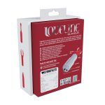 VIBRADOR COM 4 ACESSÓRIOS ANGEL LIPSTICK CLEAR LOVELINE