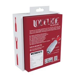 VIBRADOR COM 4 ACESSÓRIOS ANGEL LIPSTICK CLEAR LOVELINE - Image 1