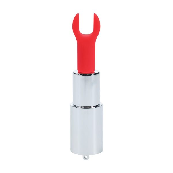 VIBRADOR COM 4 ACESSÓRIOS ANGEL LIPSTICK CLEAR LOVELINE