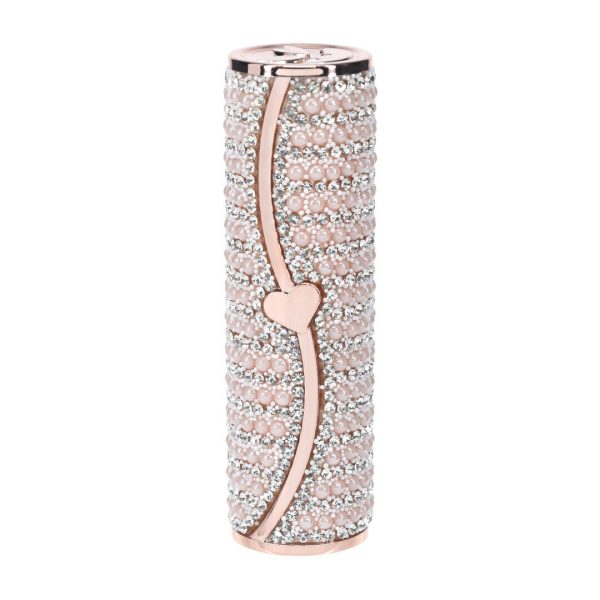 VIBRADOR COM 4 ACESSÓRIOS CANDY LIPSTICK ROSA LOVELINE