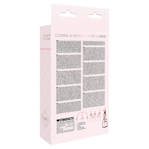 SHOTS PUMPED – BOMBA CLITORIANA E DE MAMILOS COM SUCÇÃO (ROSA) 8 SHOTS PUMPED – BOMBA CLITORIANA E DE MAMILOS COM SUCÇÃO (ROSA) - Image 3