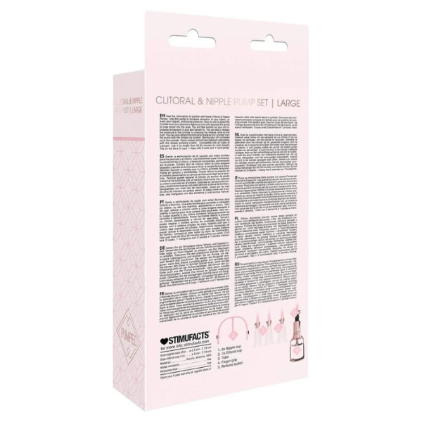 SHOTS PUMPED – BOMBA CLITORIANA E DE MAMILOS COM SUCÇÃO (ROSA) 2 SHOTS PUMPED – BOMBA CLITORIANA E DE MAMILOS COM SUCÇÃO (ROSA)