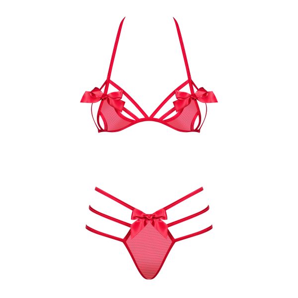 CONJUNTO GIFTELLA OBSESSIVE VERMELHO 4 CONJUNTO GIFTELLA OBSESSIVE VERMELHO