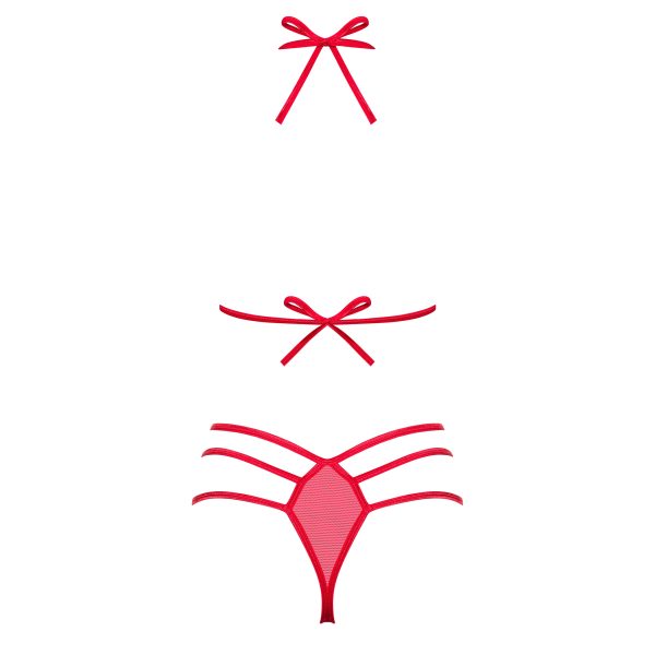 CONJUNTO GIFTELLA OBSESSIVE VERMELHO 5 CONJUNTO GIFTELLA OBSESSIVE VERMELHO