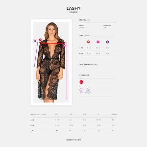 ROBE LASHY OBSESSIVE PRETO - Image 5